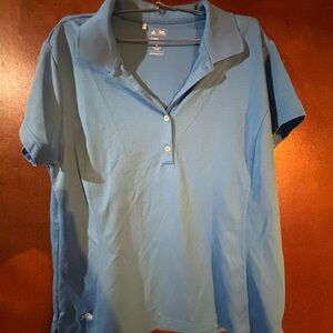 Adidas Blue Polo Shirt Mens XL